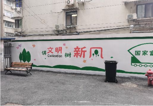 延川社区墙绘